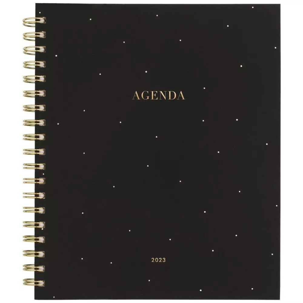 Planner Agenda Sugar Paper Polka Dot 2022-2023 Weekly/Monthly Hardcover